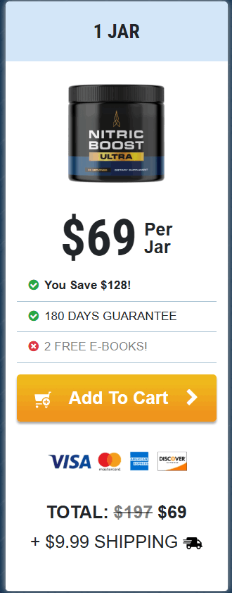 Nitric Boost Buy 1 Bottle